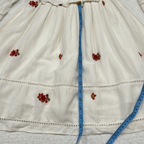 Free People Counting Daisies Embroidered Off-The -Shoulder mini dress - Picture 7 of 11